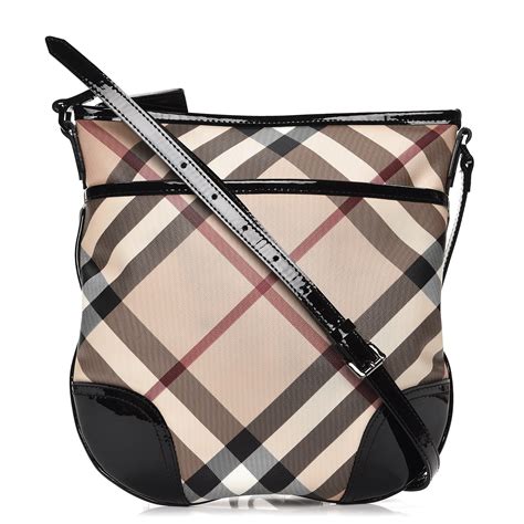 burberry black nova check handbag|Burberry nova check crossbody bag.